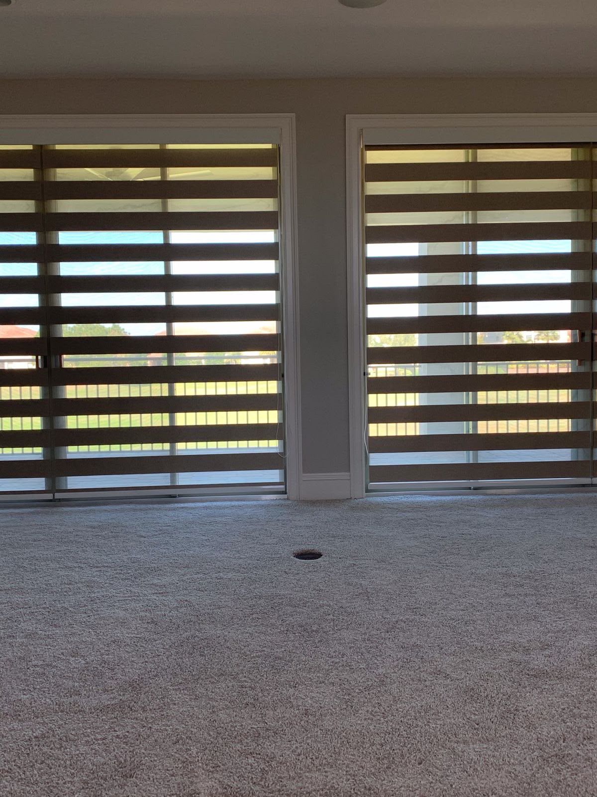 Custom blinds installed in a West Vancouver, BC home